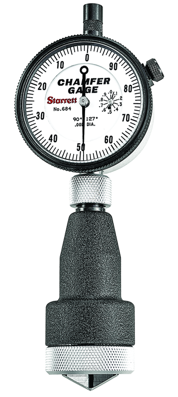 #684-3Z Internal Chamfer Gage 0-127 Degree - USA Tool & Supply