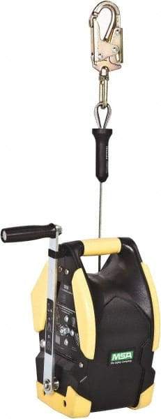 MSA - Confined Space Entry & Retrieval Winches Type: Work Winch Winch Power Type: Manual - USA Tool & Supply