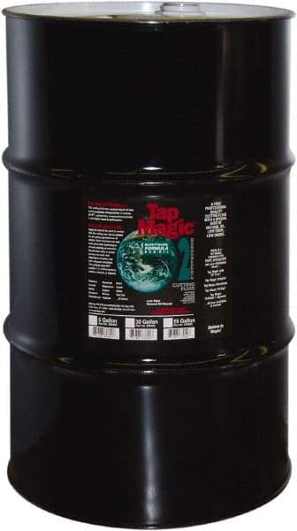 Tap Magic - Tap Magic, 30 Gal Drum Cutting & Tapping Fluid - Straight Oil - USA Tool & Supply