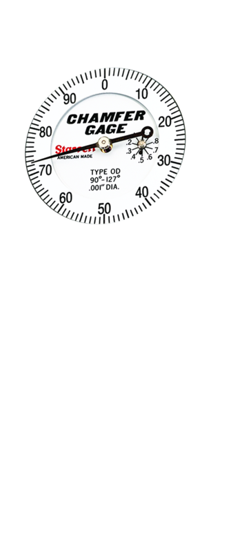 #686-1Z External Chamfer Gage 1/8-1/2" - USA Tool & Supply