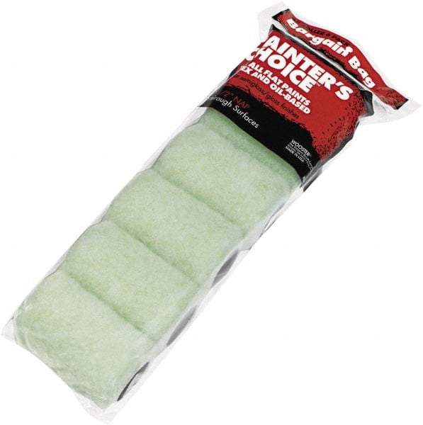 Wooster Brush - 1/2" Nap, 4" Wide Paint Roller - Semi-Rough Texture, Synthetic Knit - USA Tool & Supply