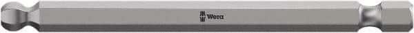 Wera - 3mm Hex Bit - 1/4" Hex Drive, 3-1/2" OAL - USA Tool & Supply