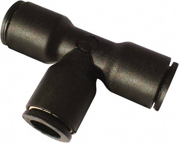 Legris - 6 x 4mm Outside Diam, Nylon Push-to-Connect Union Tee - 290 Max psi - USA Tool & Supply