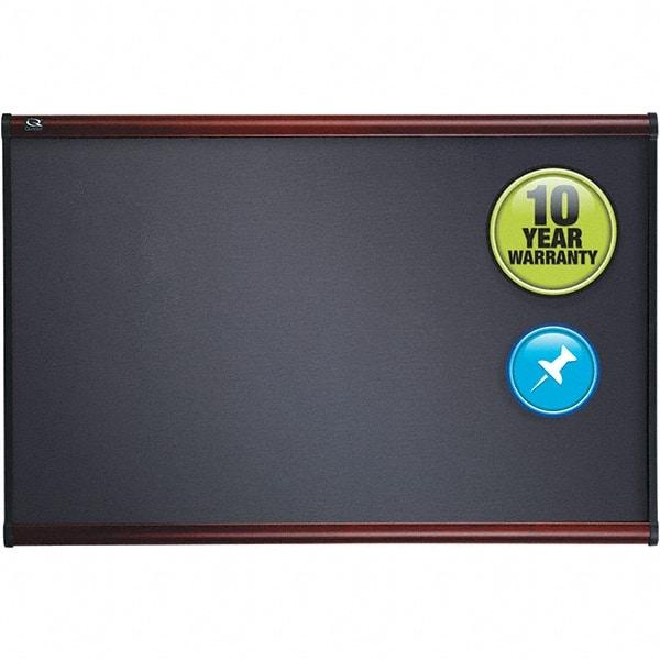 Quartet - 36" High x 48" Wide Fabric Bulletin - Fabric, Includes Mounting Kit - USA Tool & Supply