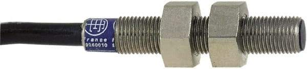 Telemecanique Sensors - PNP, 1mm Detection, Cylinder, Inductive Proximity Sensor - 3 Wires, IP67, 5 to 24 VDC, M5x0.5 Thread, 29mm Long - USA Tool & Supply