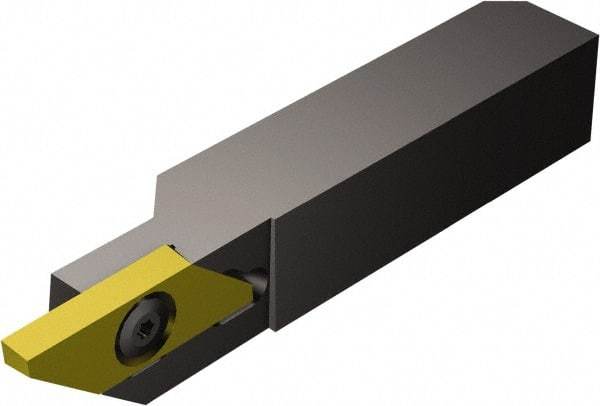 Sandvik Coromant - External Thread, 0.3346" Max Depth of Cut, 70mm OAL, Right Hand Indexable Grooving Cutoff Toolholder - 3 Seat Size, 1/2" Shank Height x 1/2" Shank Width, MAxR 3.. Insert Style, QS-SMALR/L..X Toolholder Style, Series CoroCut XS - USA Tool & Supply