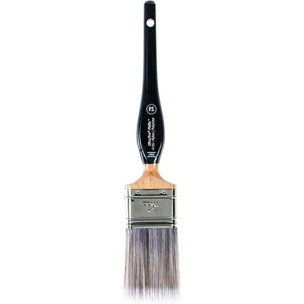Wooster Brush - 2" Flat Nylon/Polyester Sash Brush - 2-15/16" Bristle Length, 7.31" Wood Kaiser Handle - USA Tool & Supply