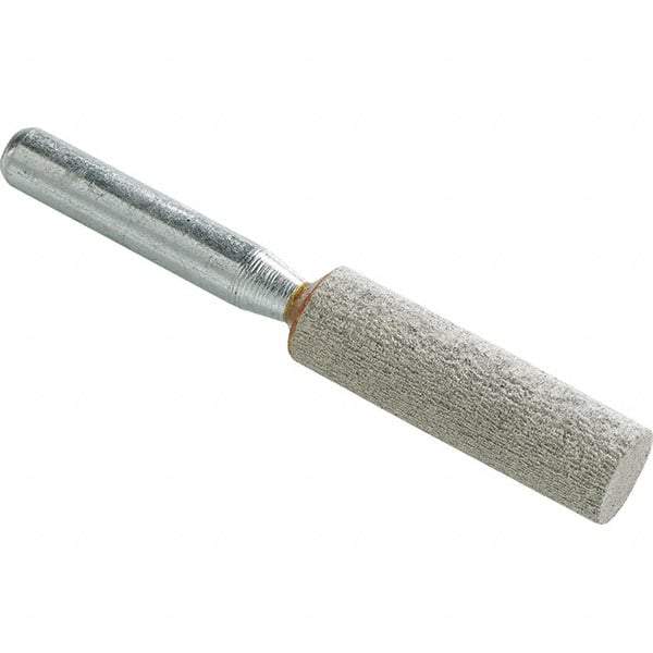 WALTER Surface Technologies - 3/8" Head Diam, Cylinder End, Silicon Carbide Mounted Point - Orange, Fine Grade, 37,210 RPM - USA Tool & Supply