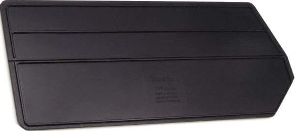 Triton - 2.6" High, Black Bin Divider - Use with LocBin - 3-220 - USA Tool & Supply