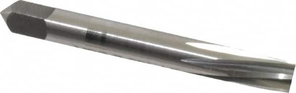 Alvord Polk - #1 Pin, 0.1798" Diam, 0.1447" Small End, 3/16" Diam Straight Shank, 1-11/16" Flute, Taper Pin Reamer - USA Tool & Supply