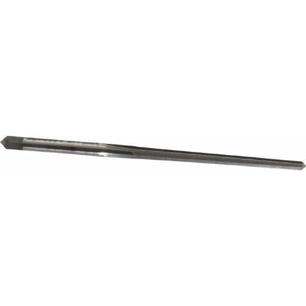 Alvord Polk - #5/0 Pin, 0.0966" Diam, 0.0719" Small End, 0.1094" Diam Straight Shank, 1-3/16" Flute, Taper Pin Reamer - USA Tool & Supply