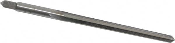 Alvord Polk - #2/0 Pin, 0.1462" Diam, 0.1137" Small End, 0.1562" Diam Straight Shank, 1-9/16" Flute, Taper Pin Reamer - USA Tool & Supply