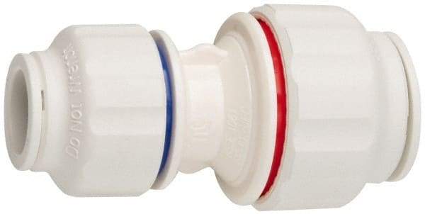Value Collection - 3/4 x 1/2" OD, Polysulfone Push-to-Connect Union - 250 Max psi, White - USA Tool & Supply