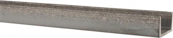 Value Collection - Channel Iron Material Specification: Low Carbon Steel Wall Thickness (Inch): 1/8 - USA Tool & Supply