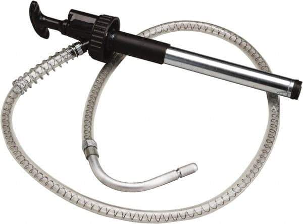 Trico - Oil Lubrication Steel Lever Hand Pump - For 2, 3, or 4 Gal Container - USA Tool & Supply