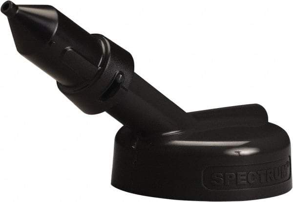 Trico - 4 Gal Capacity Polyethylene Oil Storage System - 1/4" Tip OD, 7" Straight Spout, Black - USA Tool & Supply