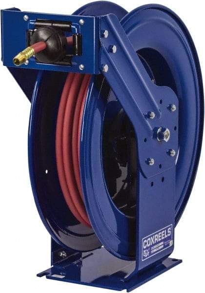 CoxReels - 75' Spring Retractable Hose Reel - 300 psi, Hose Included - USA Tool & Supply