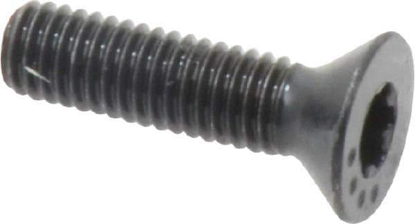 Camcar - #10-32 UNF Torx Plus Drive, 82° Flat Screw - Alloy Steel, Black Oxide Finish, Fully Threaded, 3/4" OAL - USA Tool & Supply