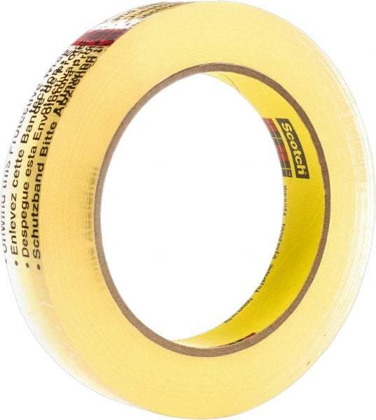 3M - 72 Yd Acrylic Adhesive Double Sided Tape - 3.5 mil Thick, UPVC Liner - USA Tool & Supply