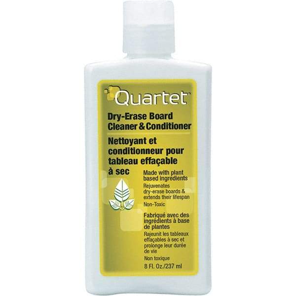 Quartet - 8 oz Bottle White Board & Dry Erase Board Cleaner - For Use with Dry Erase Marker Boards - USA Tool & Supply