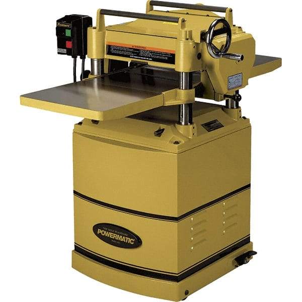 Jet - Planer Machines Cutting Width (Inch): 15 Depth of Cut (Inch): 1/4 - USA Tool & Supply