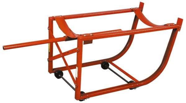 Value Collection - 600 Lb Load Capacity, Tilting Drum Cradle - 19-1/2" Wide x 21" High - USA Tool & Supply