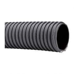 Continental ContiTech - 3" ID x 3.7" OD, 30 Max psi, 29 In. Hg, Dry Material Handling & Transfer Hose - Thermoplastic, -30 to 158°F, 7-1/2" Bend Radius, 100' Coil Length, Black - USA Tool & Supply