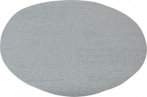 Made in USA - 6" Diam, 400 Grit, Silicon Carbide Hook & Loop Disc - Super Fine Grade, Coated, B Weight Paper Backing, - USA Tool & Supply