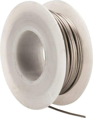 Made in USA - 18 Gage, 0.0403 Inch Diameter x 25 Ft. Long, Nickel Chromium Wire - Alloy 80/20, ASTM B344 - USA Tool & Supply