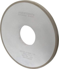 Norton - 10" Diam x 3" Hole x 1/2" Thick, 120 Grit Surface Grinding Wheel - Diamond, Type 1A1, Fine Grade, Resinoid Bond - USA Tool & Supply