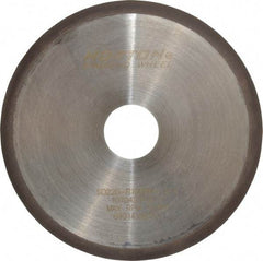 Norton - 6" Diam x 1-1/4" Hole, 220 Grit Surface Grinding Wheel - Diamond, Type 1A1R, Fine Grade - USA Tool & Supply