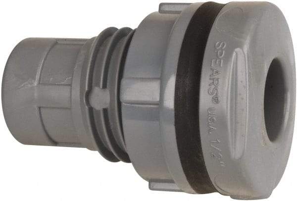 Value Collection - 1/2" CPVC Plastic Pipe Tank Adapter - Schedule 80, Soc x Fipt End Connections - USA Tool & Supply
