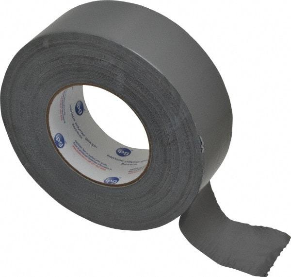 Intertape - 2" x 55m Silver Duct Tape - 11 mil, Rubber Adhesive, Polyethylene Cloth Backing, 20 Lb/ln Tensile Strength, 32°F to 180°F, Series AC36 - USA Tool & Supply
