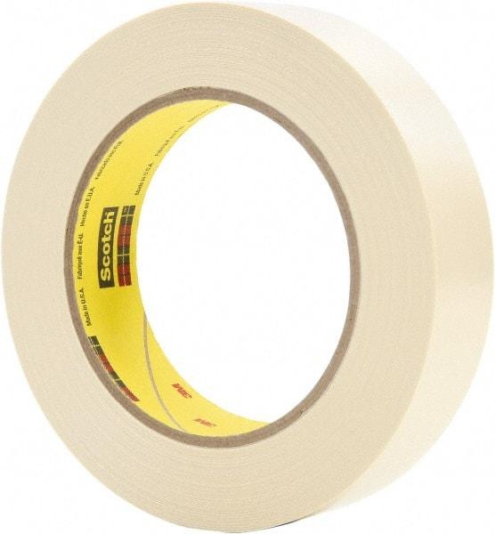 3M - 1" x 36 Yds Tan Electroplating Tape - 7.1 mil, Rubber Adhesive - USA Tool & Supply