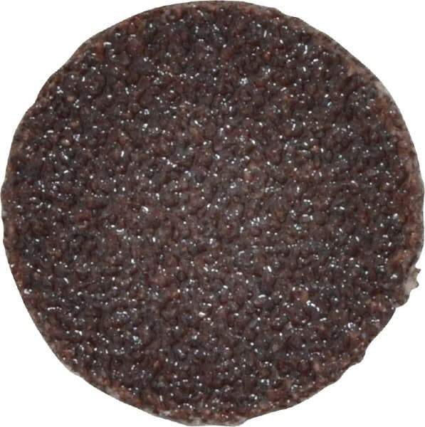 3M - 1" Disc Diam, 36 Grit, Aluminum Oxide Quick Change Disc - Type R Attaching System, Coated, Brown, Very Coarse Grade, 30,000 RPM, 361F Series - USA Tool & Supply