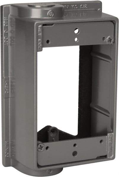 Thomas & Betts - Electrical Outlet Box Aluminum Extension Adapter - Includes Plug Gasket & Screw - USA Tool & Supply