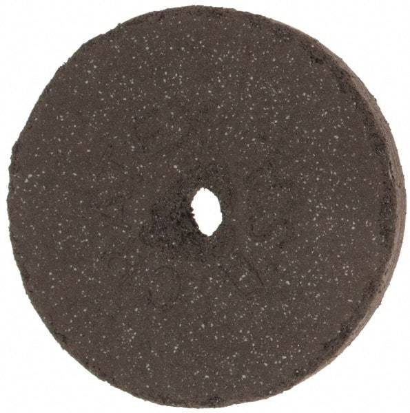 Cratex - 7/8" Diam x 1/8" Hole x 1/8" Thick, Surface Grinding Wheel - Medium Grade - USA Tool & Supply