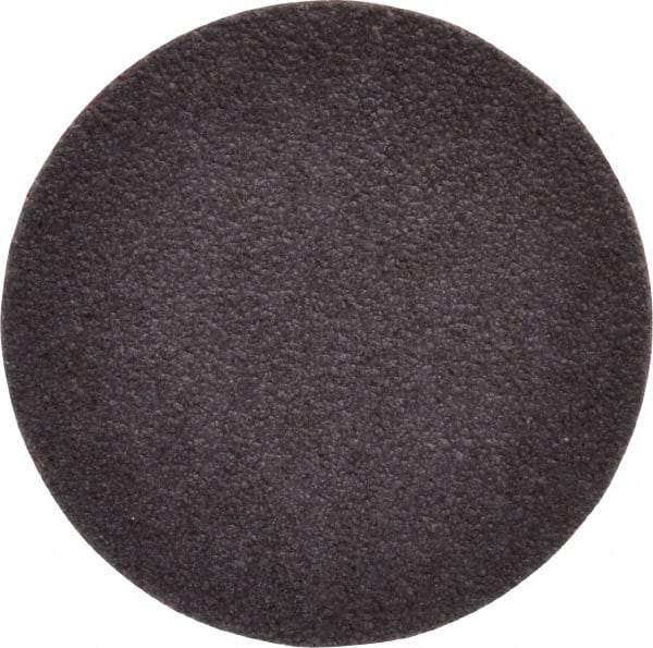 Norton - 2" Diam, 60 Grit Aluminum Oxide Adhesive PSA Disc - Coarse Grade, Brown, X Weighted Backing, Flexible - USA Tool & Supply