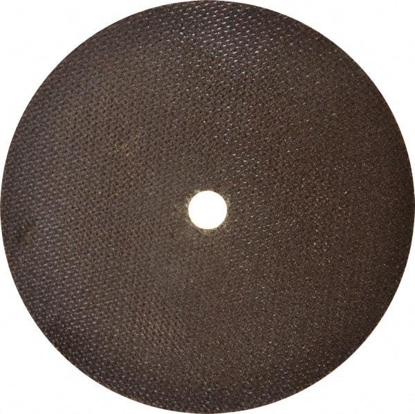Norton - 7" 60 Grit Aluminum Oxide Cutoff Wheel - 0.06" Thick, 5/8" Arbor, 8,730 Max RPM, Use with Circular Saws - USA Tool & Supply