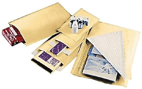 Made in USA - 14-1/2" Long x 8-1/2" Wide Peel-Off Self-Seal Jiffylite Bubble Cushioned Mailer - USA Tool & Supply