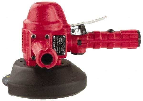 Sioux Tools - 7" Wheel Diam, 6,000 RPM, Pneumatic Angle & Disc Grinder - 5/8-11 Spindle, 75 CFM, Side Exhaust - USA Tool & Supply