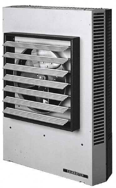 TPI - 34,100 Max BTU Rating, 10,000/7,500 Wattage, 700 CFM, Wall & Ceiling Electric Suspended Heater - USA Tool & Supply