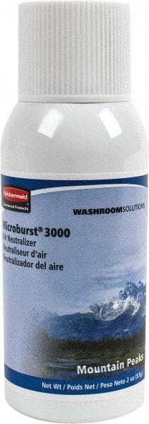 Technical Concepts - 2 oz Air Freshener Dispenser Aerosol Refill - Mountain Peaks, Compatible with TC Microbursts - USA Tool & Supply