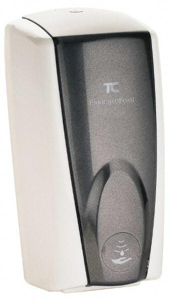 Technical Concepts - 1100 mL Foam Hand Soap Dispenser - Plastic, Hanging, Black & White - USA Tool & Supply