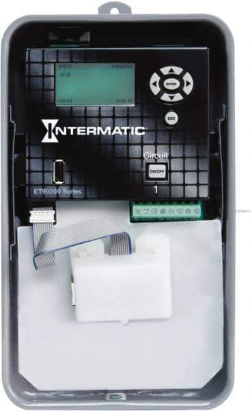 Intermatic - 365 Day Astronomical Outdoor Digital Electronic Timer Switch - 4,000 On/Off, 120 to 277 VAC, 50/60 Hz, - USA Tool & Supply