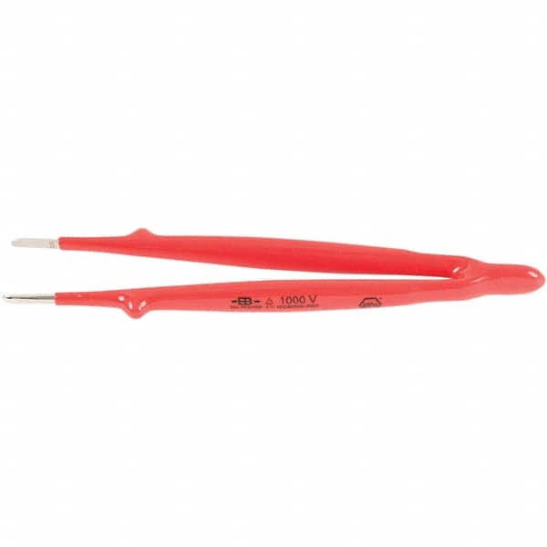 Wiha - Tweezers Type: Insulated Pattern: Straight - USA Tool & Supply