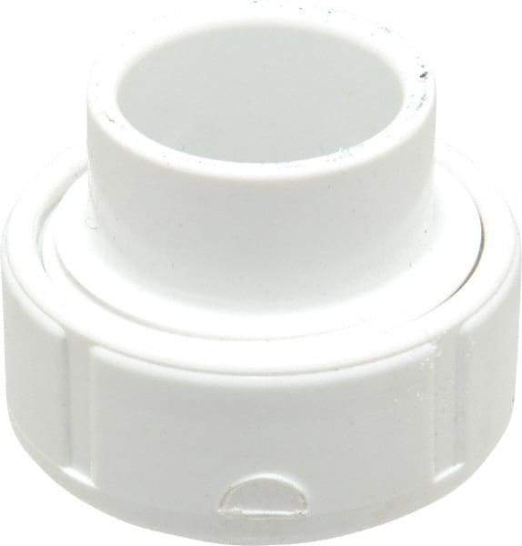 Value Collection - 3/4" PVC Plastic Pipe Union with EPDM O-Ring - Schedule 40, Slip End Connections - USA Tool & Supply