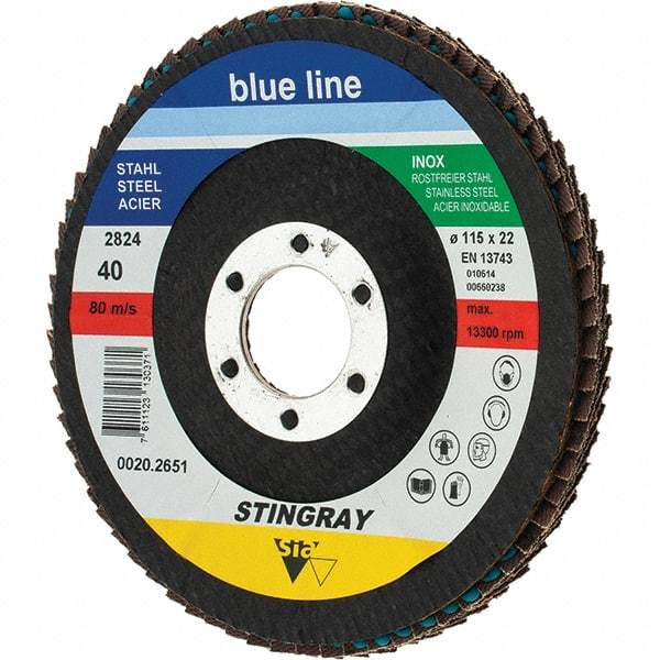 SIA Abrasives - Flap Disc - Arbor Attaching System - USA Tool & Supply