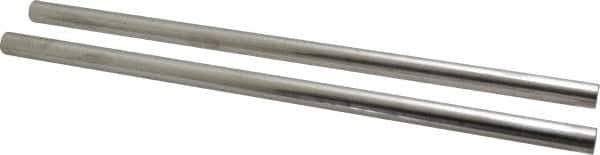 Made in USA - 1/2 Inch x 12 Inch Stainless Steel Round Tube - 0.444 Inch Inside Diameter, 0.028 Inch Wall Thickness, Type 304 - USA Tool & Supply