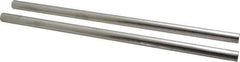 Made in USA - 1/2 Inch x 12 Inch Stainless Steel Round Tube - 0.444 Inch Inside Diameter, 0.028 Inch Wall Thickness, Type 304 - USA Tool & Supply